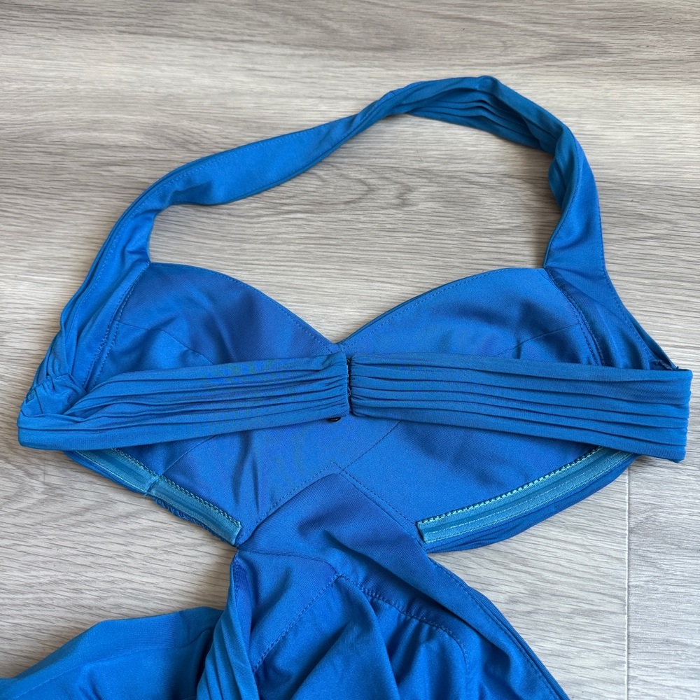 BCBGMAXAZRIA Jordana Cutout Gown - Starlight Blue - Picture 10 of 14